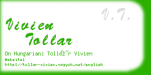 vivien tollar business card